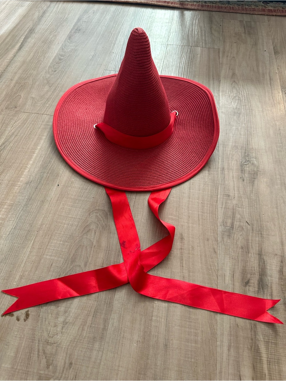 The Bedheaded Red Witch Hat - Picture 2 of 6